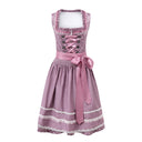Oktoberfest Dirndl with Lace Trim Apron - Retrorobe