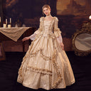 Rococo Brocade Style Ball Dress - Retrorobe