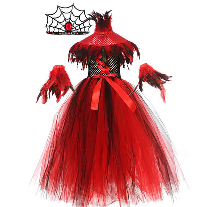 Witch Vampire Scarlet Outfit