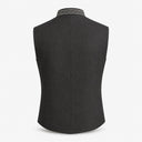 Men’s Oktoberfest Charcoal Trachten Vest with Embroidered Trim