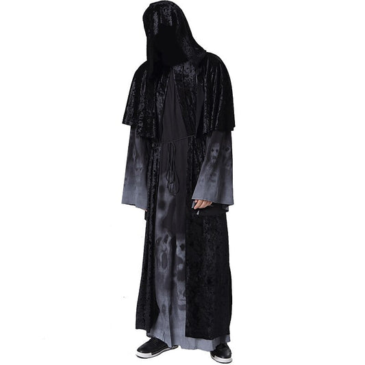 Ghost Grim Reaper Cape Costume