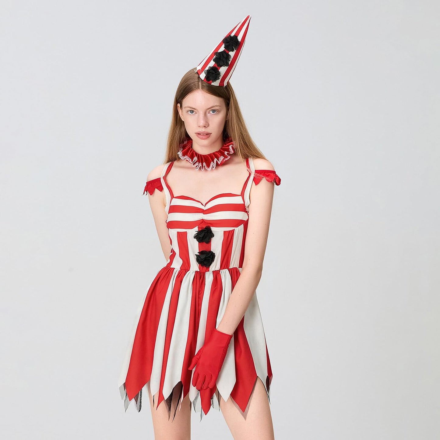 Clown Red & White Outfits