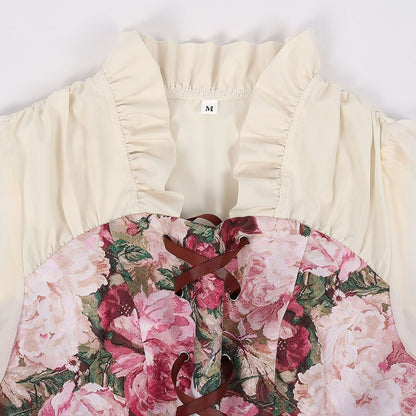 Robe de costume de fée de la Renaissance avec accessoires