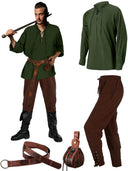 Medieval Pirate Costume with ACCs - Retrorobe
