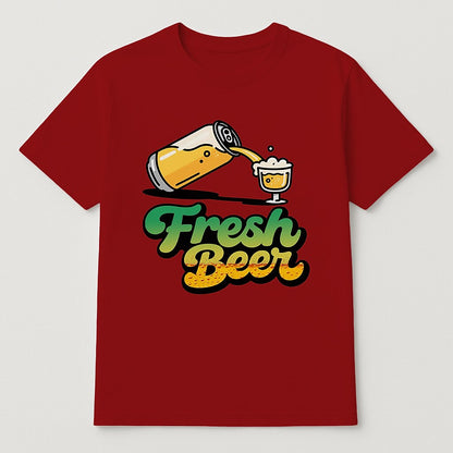 T-shirt graphique Oktoberfest Fresh Beer pour femme