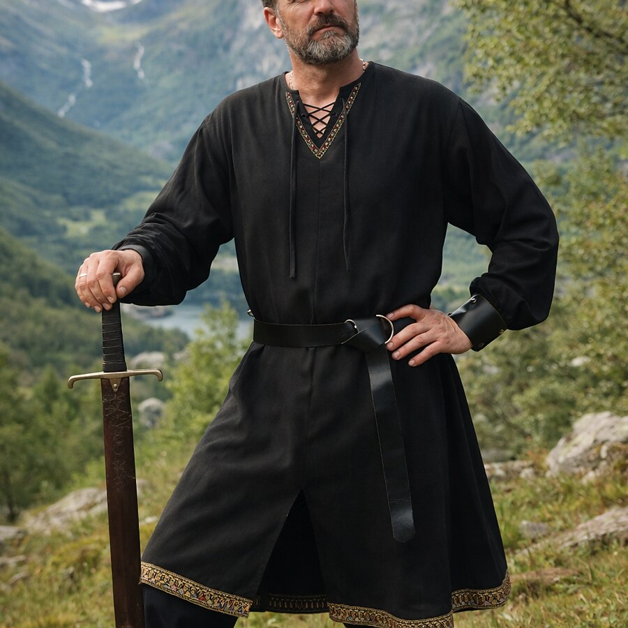 Medieval Viking Tunic Set with Belt