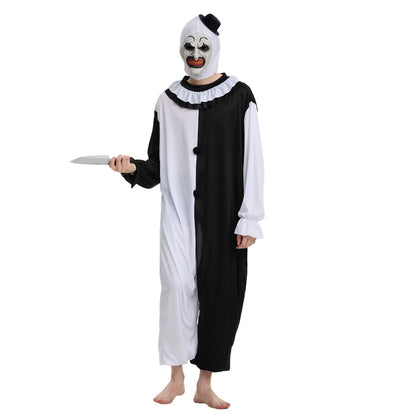Clown Killer Clown Jumpsuit with Mask