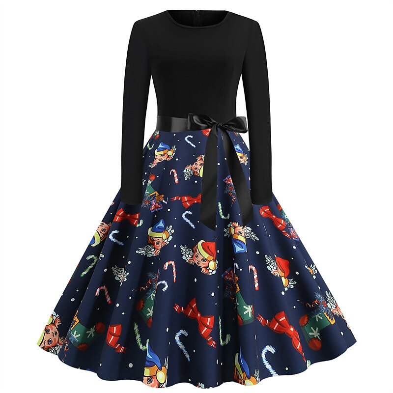 Christmas Gingerbread Party Dress