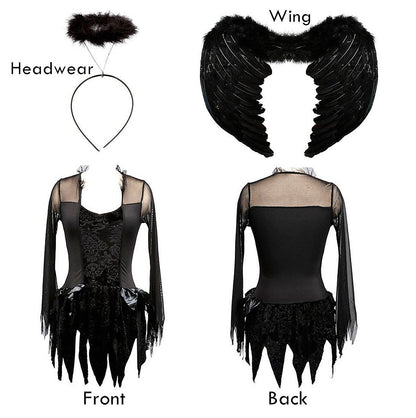 Halloween Fallen Angel Women's Costume
