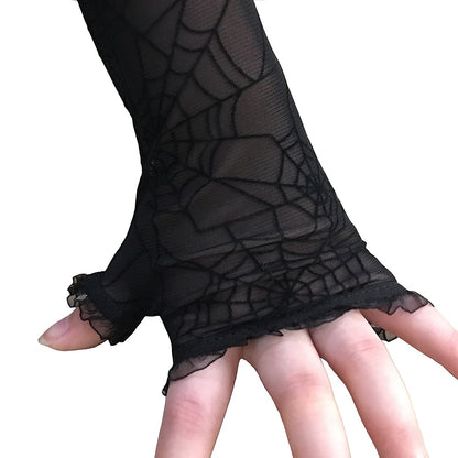Halloween Gothic Women's Witch Gloves