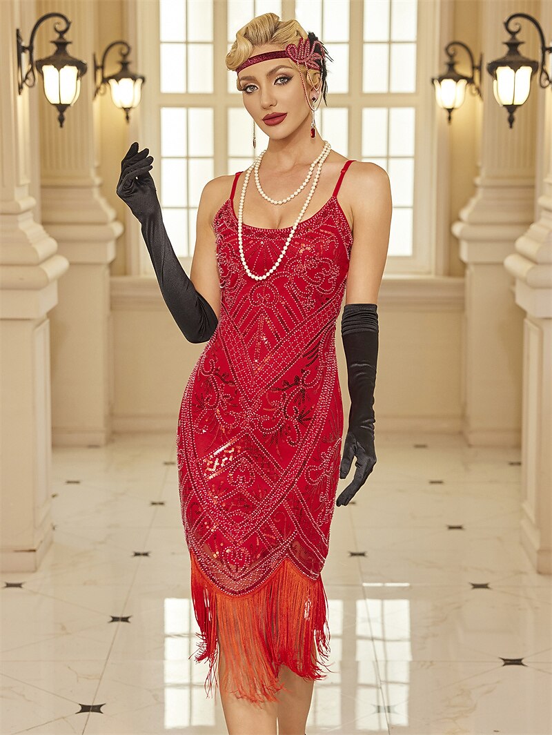 Red Gatsby Dress Outfits