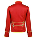 Men's Red Gold-Piped Nutcracker 3-Piece Costume Set
