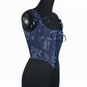 Floral Renaissance Overbust Corset Bodice