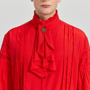 Blusa victoriana con volantes