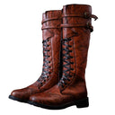 Botas medievales con cordones