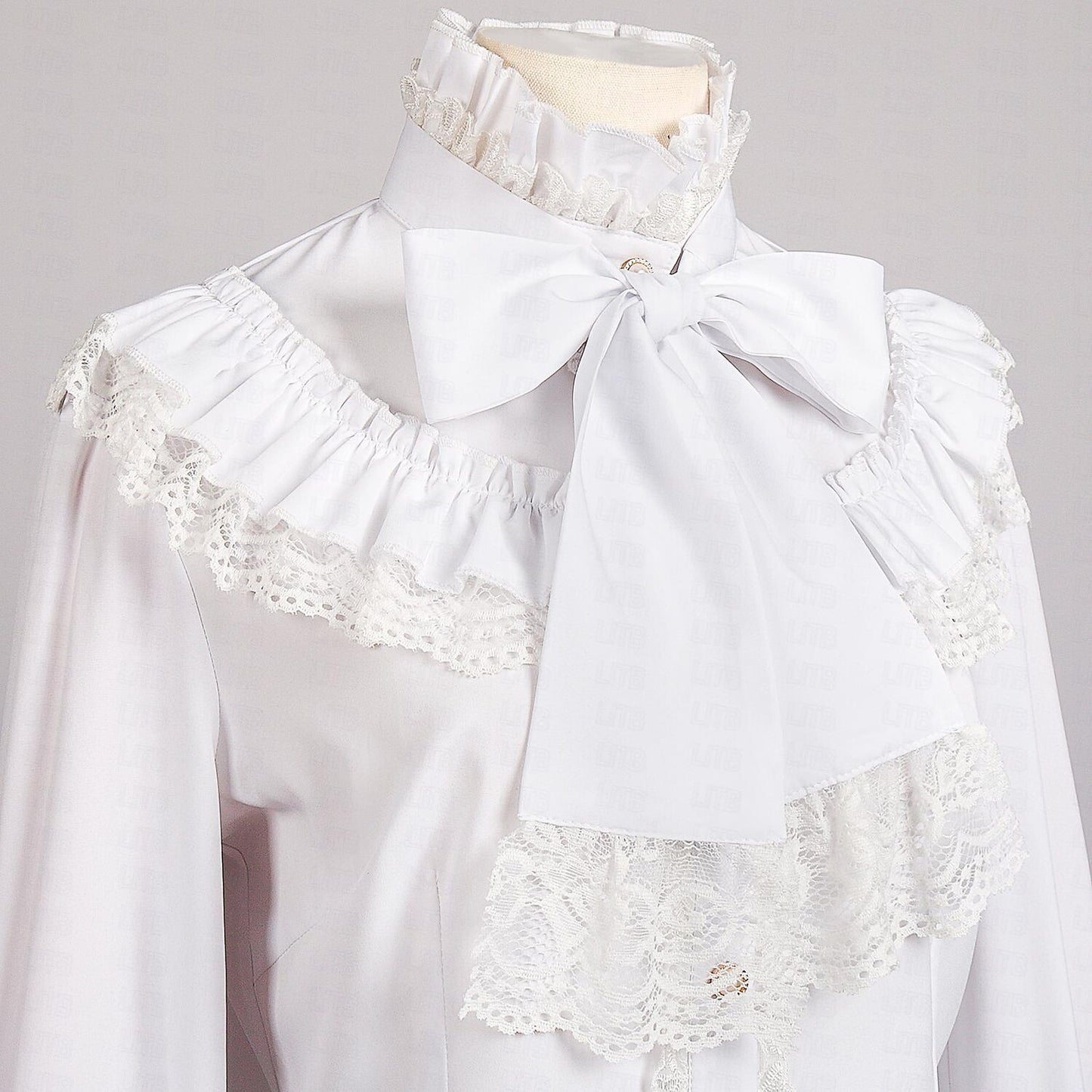 Retro Vintage Rococo Princess Style Ruffle Sleeve  Blouse