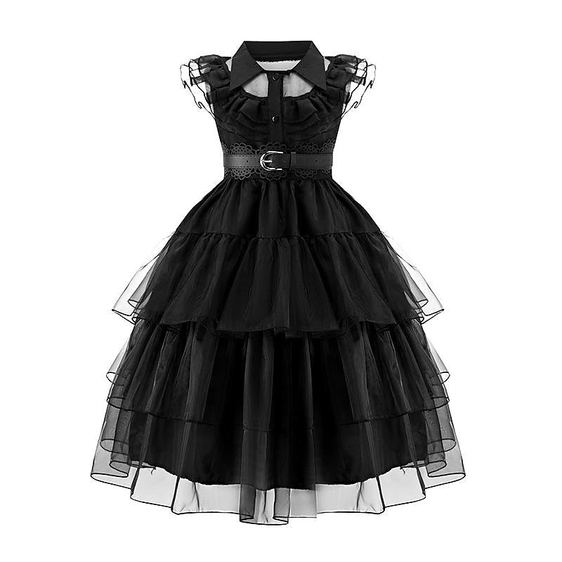 Wednesday Addams Girls' Costume