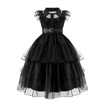 Wednesday Addams Girls' Costume