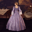 Rococo Brocade Style Ball Dress - Retrorobe
