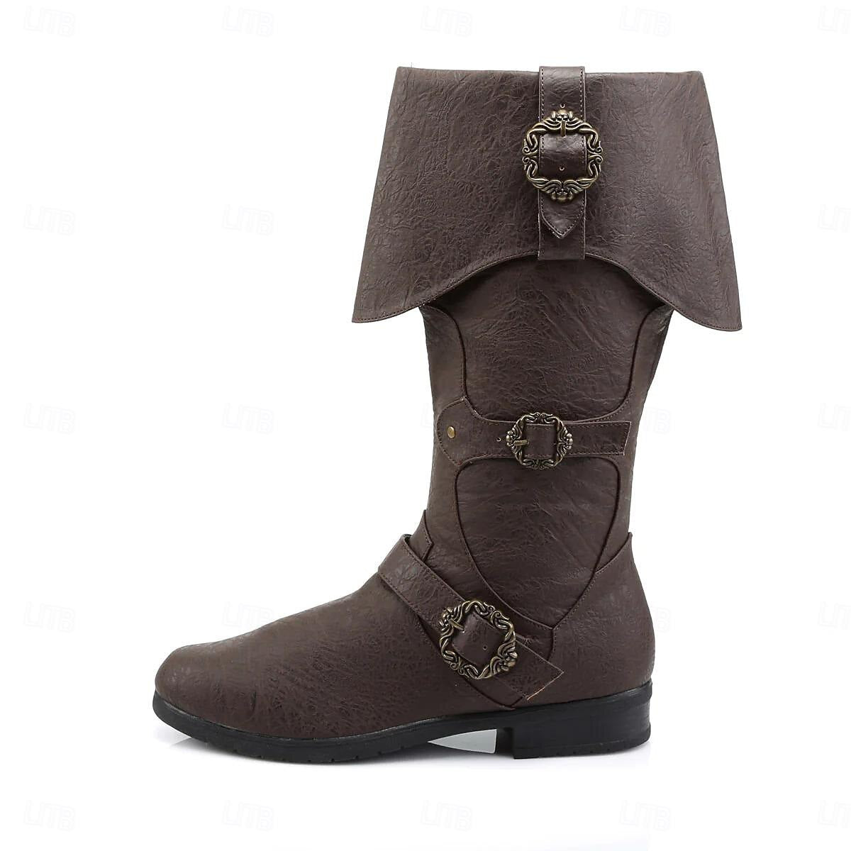 Retro Medieval Renaissance Style Jazz Boots for LARP