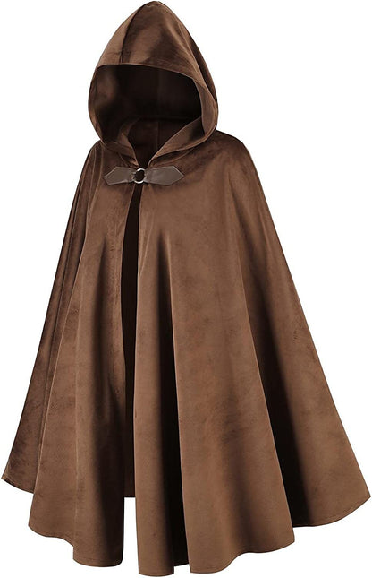 Viking Ranger Style Cape Hooded Cloak