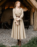 Medieval Renaissance Pirate Dress with Belt