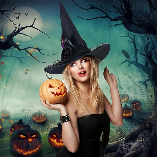 Witch Magician Halloween Hat