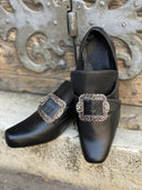 Victorian Baroque Buckle Shoes for Masquerade & Stage