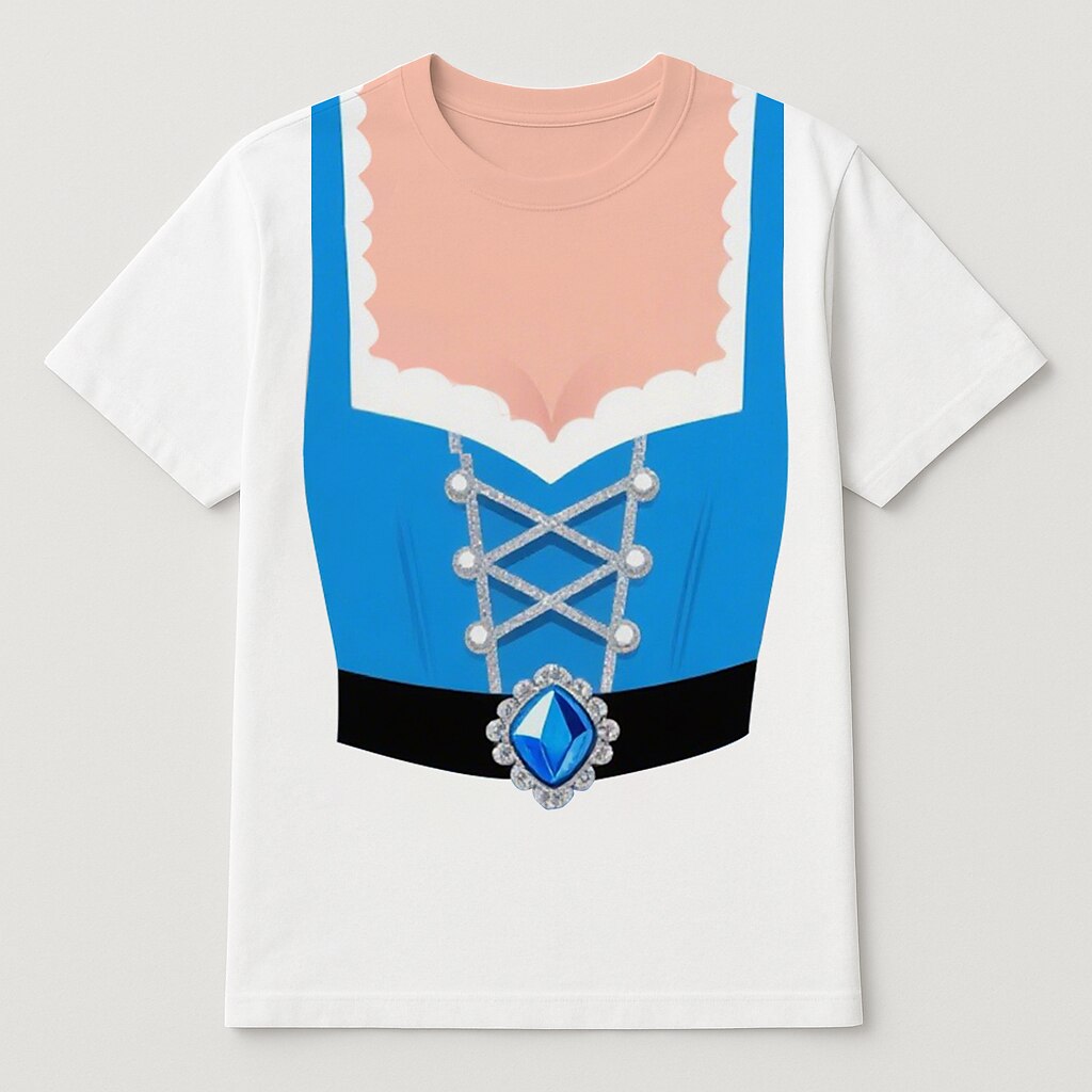 Women's Oktoberfest Dirndl Graphic T-shirt