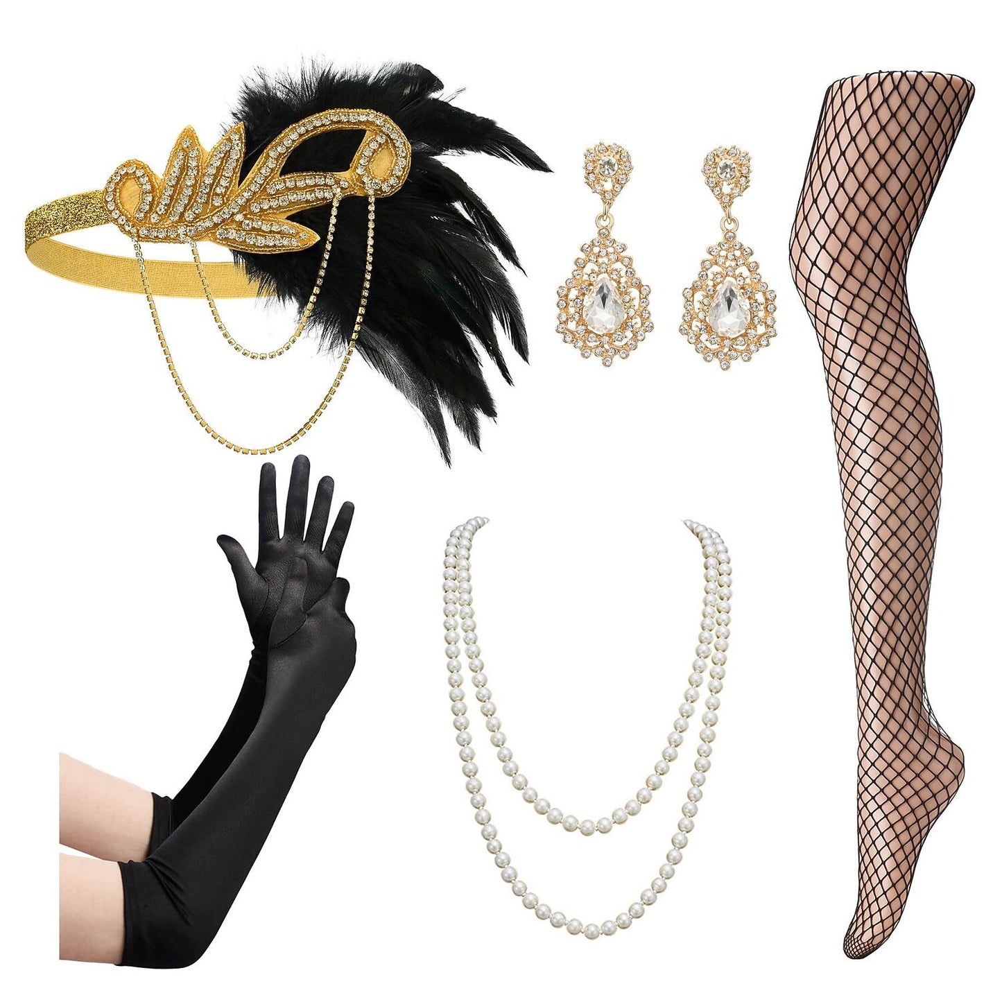 1920s Flapper Accessory Set