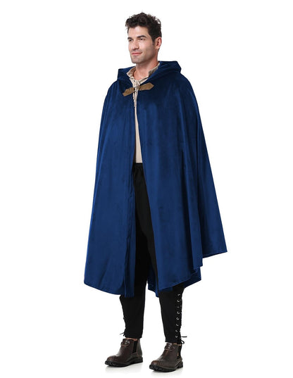 Viking Ranger Style Cape Hooded Cloak