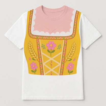 Women's Oktoberfest Dirndl Graphic T-shirt