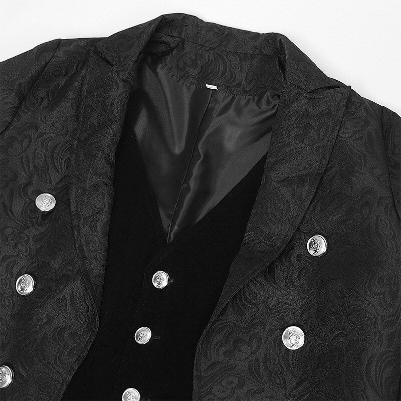 Medieval Steampunk Style Tailcoat for Nobleman Looks