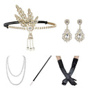 5-teiliges 1920er Golden Age Art-Déco-Accessoires-Set