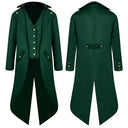 Men's Steampunk Solid Color Tailcoat - Retrorobe