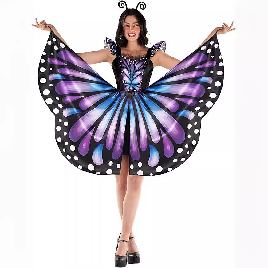Butterfly Dress with Headband