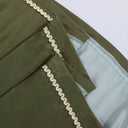 Oktoberfest Green Embroidered Dirndl Dress with Apron - Retrorobe