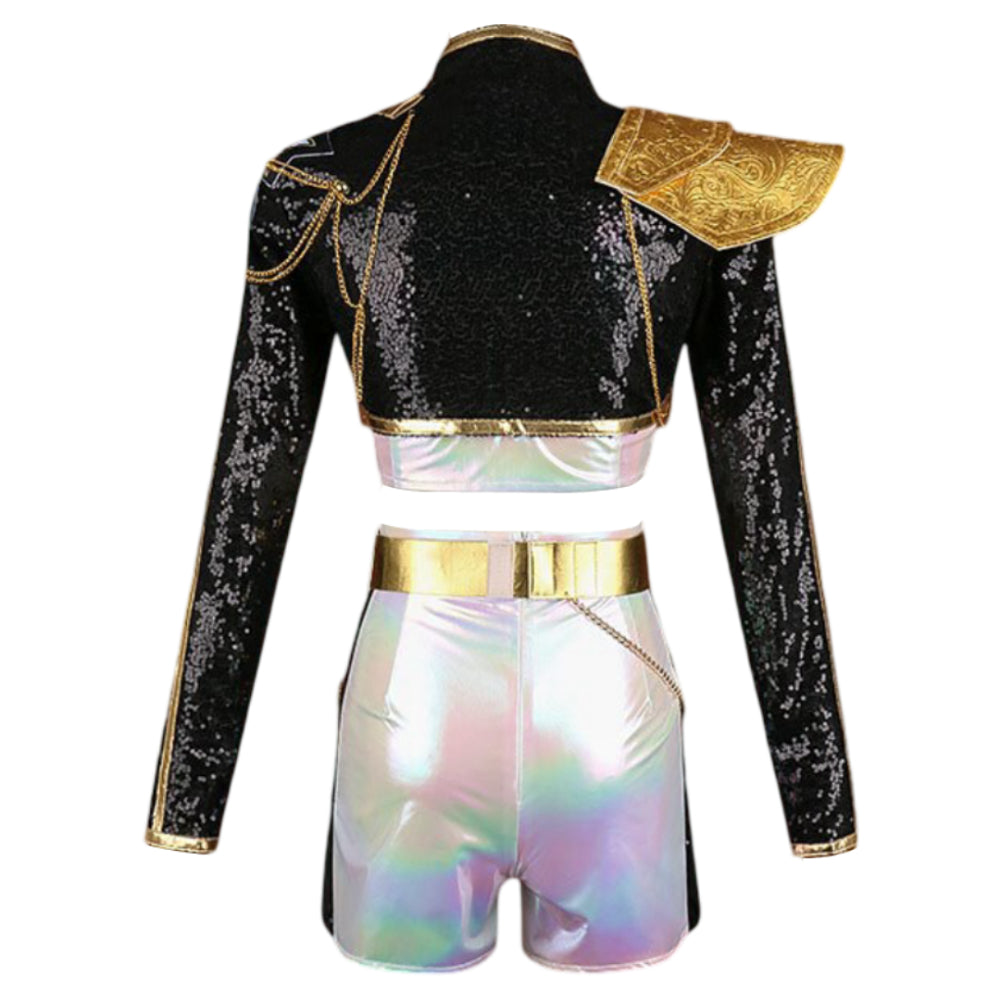 Korean Pop Idol Inspired Pop Star Costume Dress