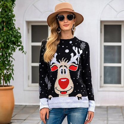 Jolly Rudolph Ugly Christmas Sweater