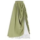 Medieval Renaissance Double Layer Maxi Skirt - Retrorobe