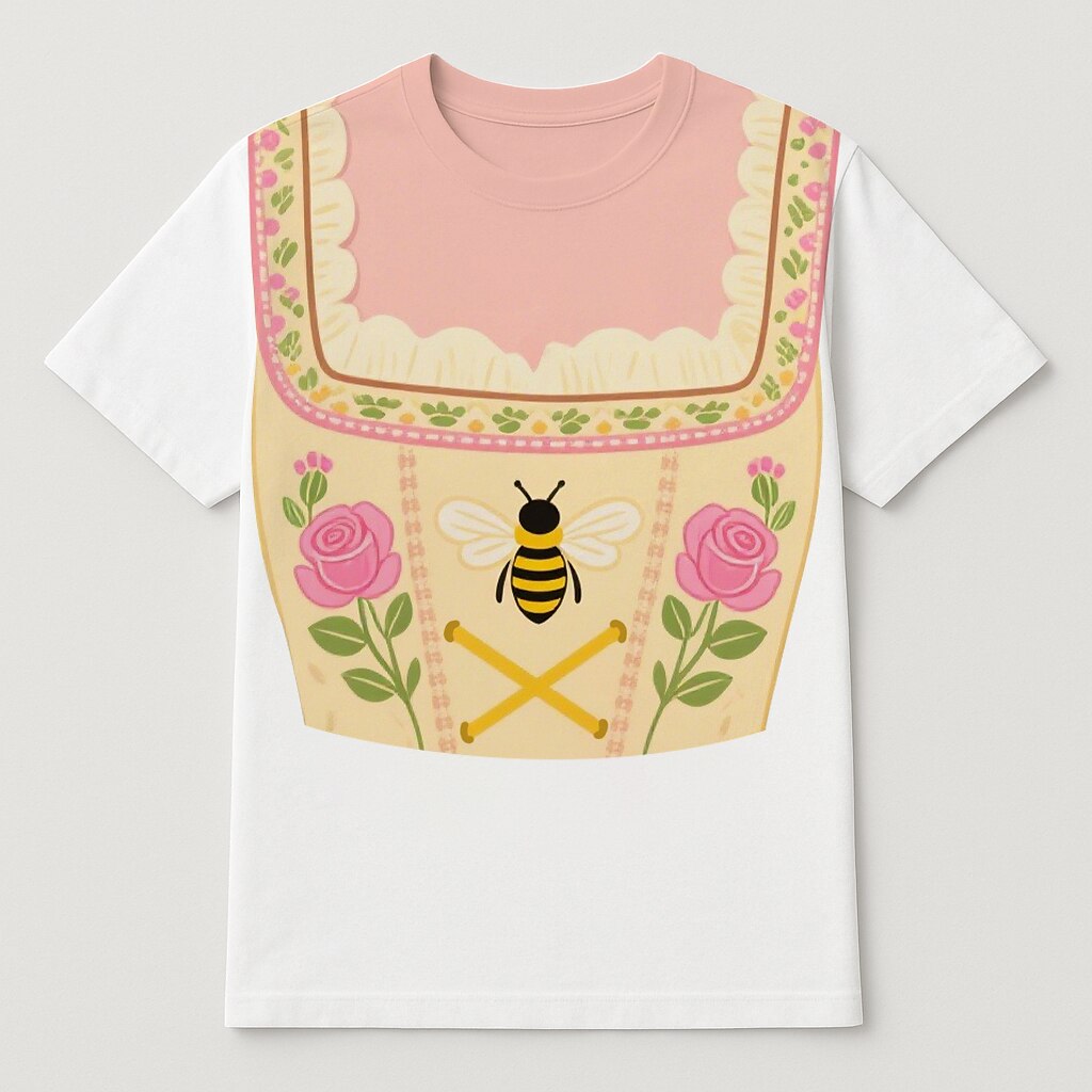 Women's Oktoberfest Dirndl Graphic T-shirt