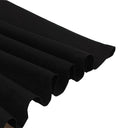 Elegantes, maßgeschneidertes Midikleid in Monochrom