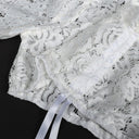 Oktoberfest Pink Embroidered Dirndl Dress with Lace Apron and Blouse - Retrorobe