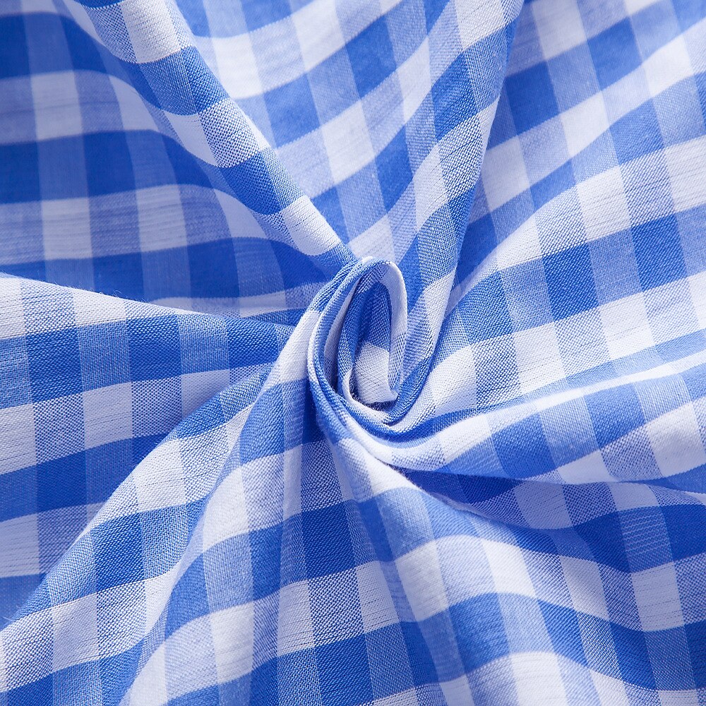 Men's Oktoberfest Bavarian Plaid Short Sleeve Shirt