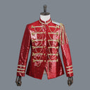 Men's Red Sequin Nutcracker Coat