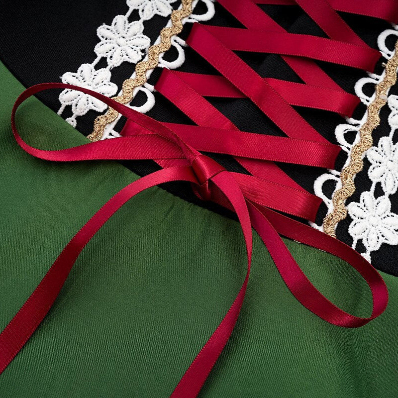 Women's Oktoberfest Dirndl Dress Costume