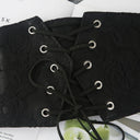 Retro Elastic Lacing Corset Belts - Retrorobe