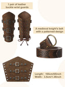 Pirate & Viking Style Outfit Set: Shirt, Pants, Waist Belt - Retrorobe