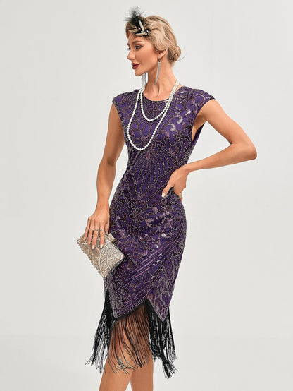 Art Deco Beading Flapper Dress