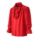 Camisa renacentista con volantes